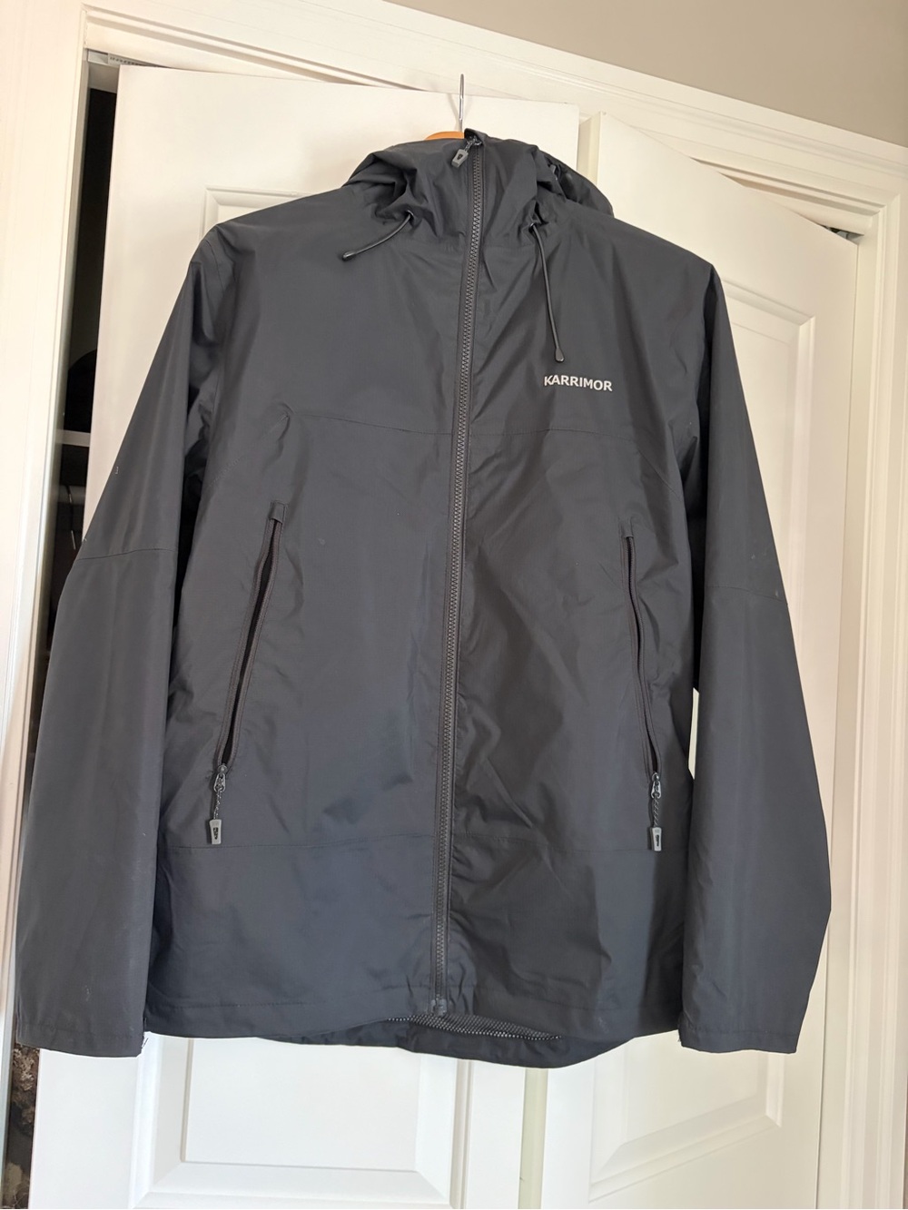 Karrimor Men's Black Hooded Weathertite Jacket size small